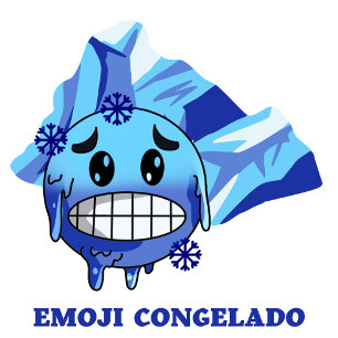 Moletom emoji congelado