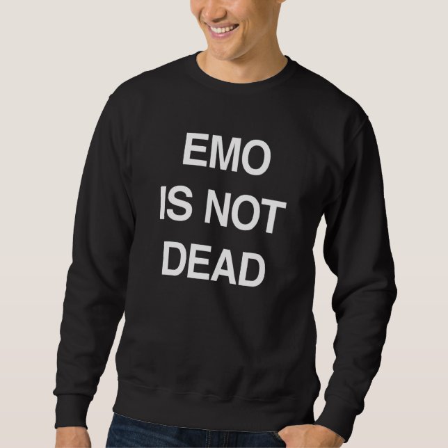 Moletom Emos Não Morto Emo Para Sempre (Frente)