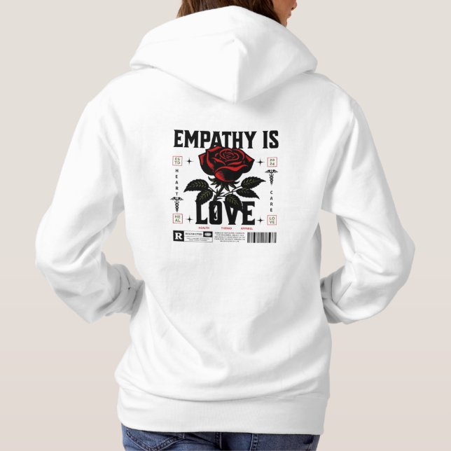 Moletom Empatia é amor (Verso)