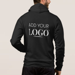 Moletom Employee Uniform Business Logo Branded Black