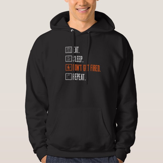 Moletom Empregados Comem Sono Não Me Cansem (Frente)