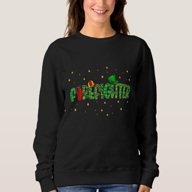 Moletom Empregos De Bombeiros Engraçados Rua Patrick Day L (Frente)