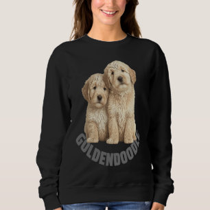 Moletom Encantadora Doçura Cachorrinhos Adoráveis Goldendo