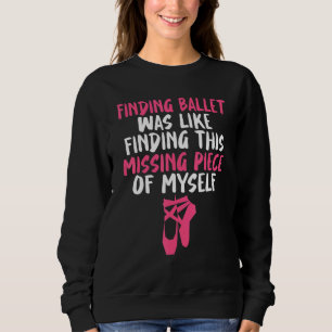 Moletom Encontrar Ballet era como encontrar essa Peça que
