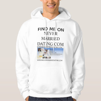 Moletom Encontre-me no Nunca Casado Dating . Com em uma bl