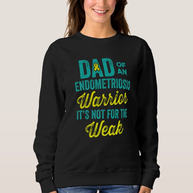 Moletom Endometriosis Endo Survivor Dad Warrior  2 (Frente)