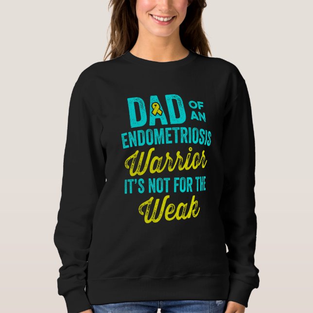 Moletom Endometriosis Endo Survivor Dad Warrior  4 (Frente)