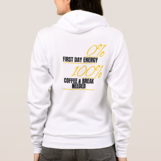 Moletom Energia 0% - Café 100% Hoodie