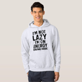 Moletom Energy Saving Mode – Funny Hoodie for Chill Days
