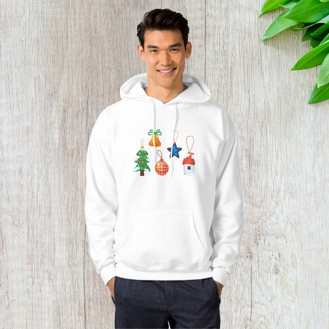 Moletom Enfeites de natal decorativos (Criador carregado)