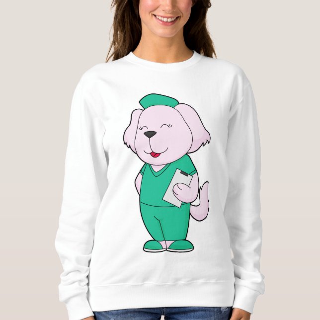 Moletom Enfermeira Canina (Frente)