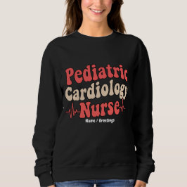 Moletom Enfermeira de Cardiologia Pediátrica Retro Groovy