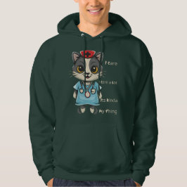 Moletom Enfermeira de Gatos: É a minha coisa
