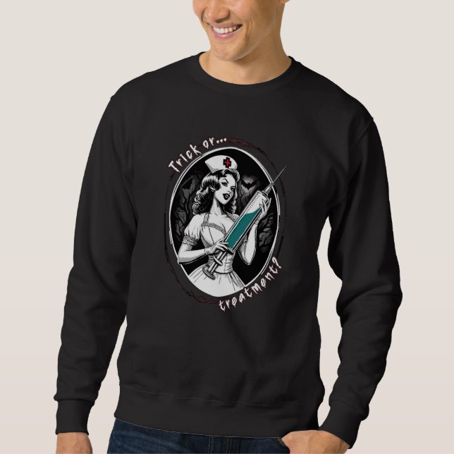 Moletom Enfermeira de Halloween (Frente)