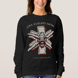Moletom Enfermeira de Voo Personalizada Mãe Medevac Garraf