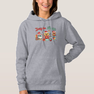 Moletom Enfermeira Jingle Bells, Enfermeira de Natal, Enfe