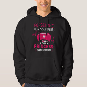 Moletom Enfermeira Legal Esta Princesa Veste Enfermagem Cu