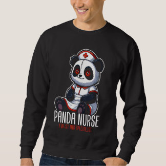 Moletom Enfermeira Má Enfermeira Panda Malevolente Enferme