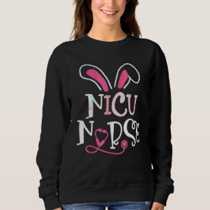 Moletom Enfermeira Nicu Stethoscope Bunny Ears Feliz Enfer