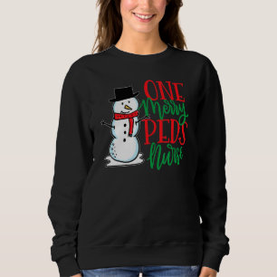 Moletom Enfermeira Pediátrica Enfermeira de Natal Bonita N