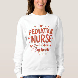 Moletom Enfermeira Pediátrica – Pequenos Pacientes, Grande