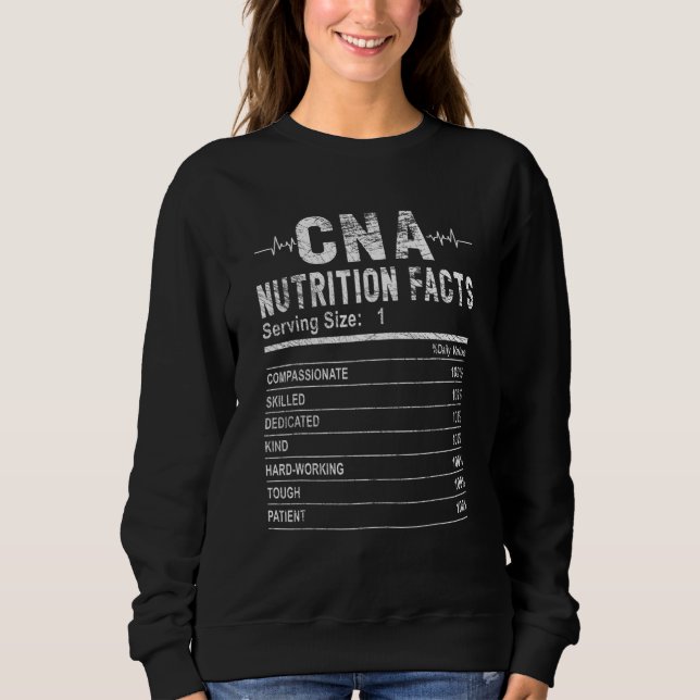Moletom Enfermeiro-Adjunto Certificado de Fatos Nutriciona (Frente)