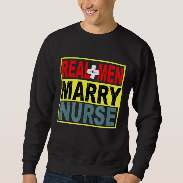 Moletom Enfermeiro Casado Real Men (Frente)
