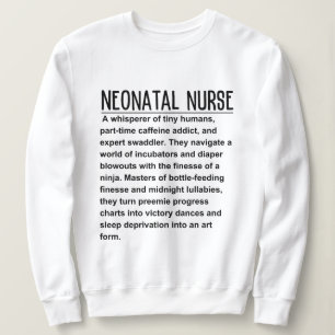 Moletom enfermeiro neonatal