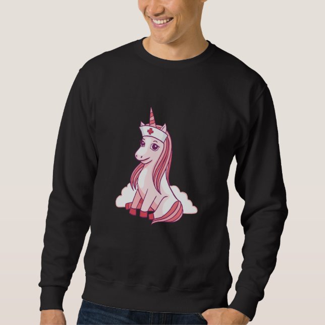 Moletom Enfermeiro Unicorn (Frente)