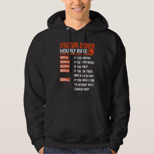 Moletom Eng Estrutural de Taxa Horária de Engenharia Estru