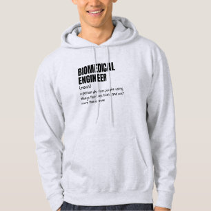 Moletom Engenharia biomédica Humor Hoodie