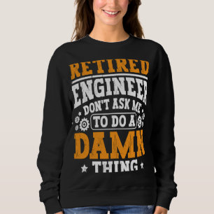 Moletom Engenharia de aposentadoria de Roupa de Engenheiro