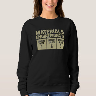 Moletom Engenharia de Materiais É Profissão Divertida Enge