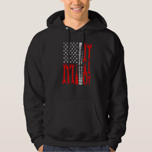 Moletom Engenharia Engrenagem Cog EUA Bandeira Engenheiro