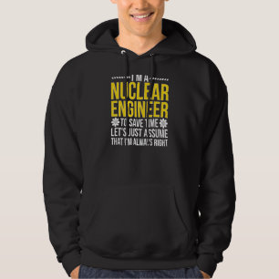 Moletom Engenharia Nuclear Engenheiro Sempre Certa