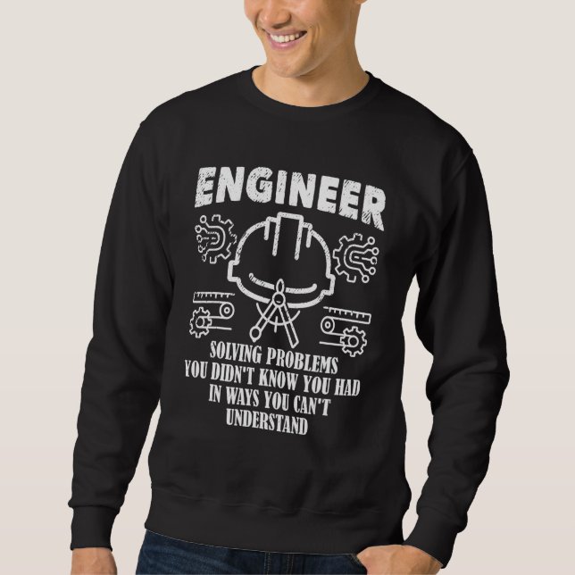Moletom Engenharia Resolvendo Problema Engenheiro de Softw (Frente)