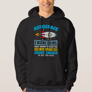 Moletom Engenheiro aeroespacial doido o suficiente para te