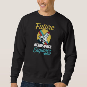 Moletom Engenheiro Aerospace Futuro Engenheiro Aerospace
