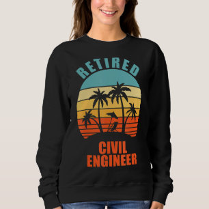 Moletom Engenheiro Civil Aposentado, Engenharia, Feliz Apo