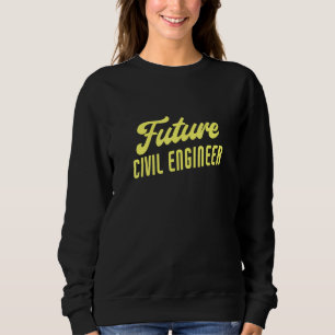Moletom Engenheiro Civil do Futuro Engenheiro Civil
