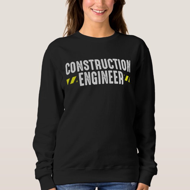 Moletom Engenheiro de Construção Construtor Civil Engenhei (Frente)