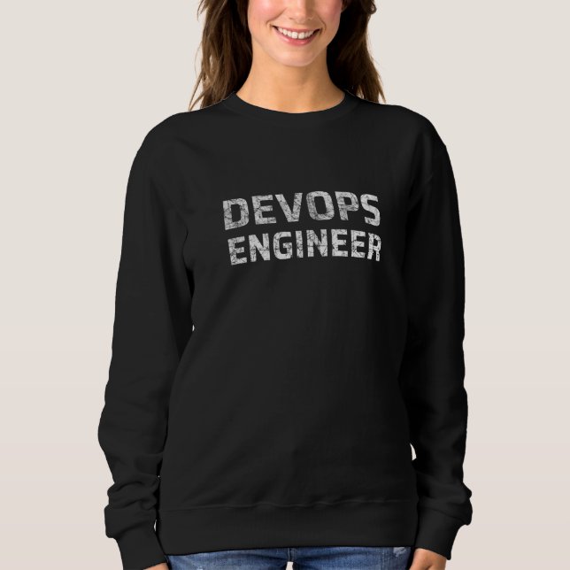 Moletom Engenheiro Devops (Frente)