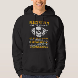 Moletom Engenheiro Elétrico Nós Os Dispostos Lineman Elétr