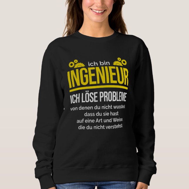 Moletom Engenheiro I soluciona problemas com o Engenheiro  (Frente)