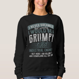 Moletom Engenheiro Industrial Grumpy E Antigo