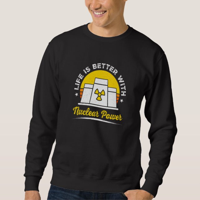 Moletom Engenheiro Nuclear de Medicina Nuclear Radioativa  (Frente)