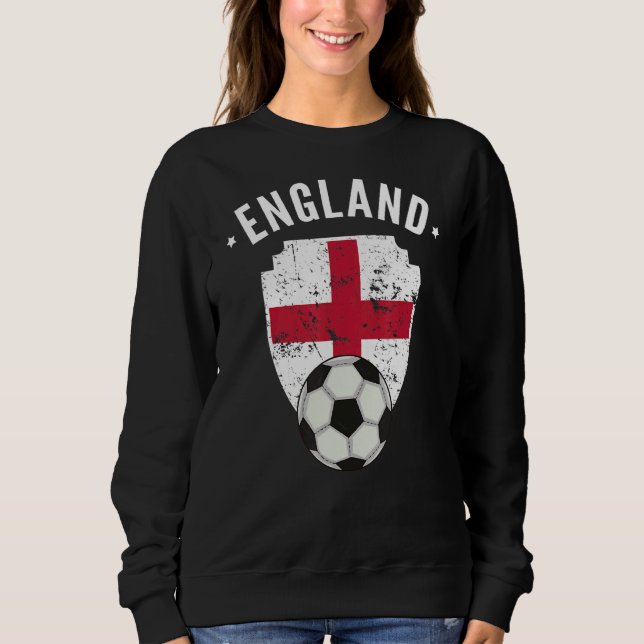 Moletom England Soccer Inglaterra Bandeira do Orgulho Ingl (Frente)