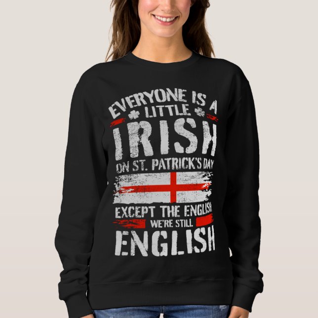 Moletom English St. Patricks Day Englishman (Frente)