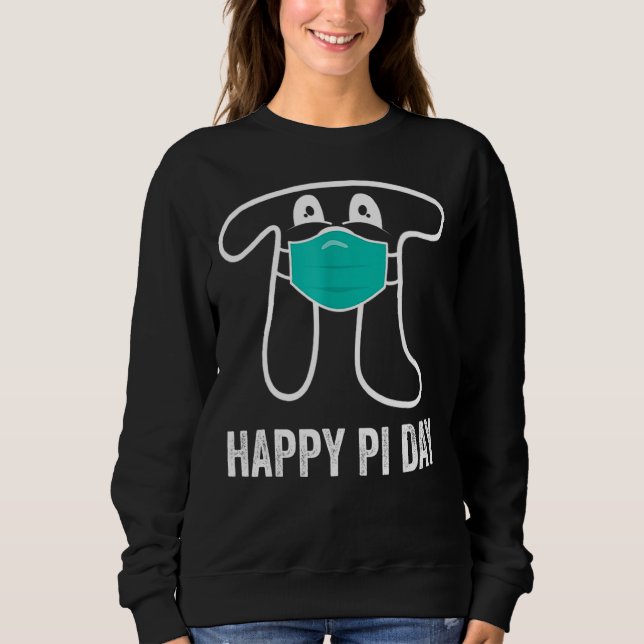 Moletom Engraçada Máscara De Tee Tee No Pi Day 2022 (Frente)