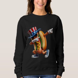 Moletom Engraçado 4 de julho do HotDog